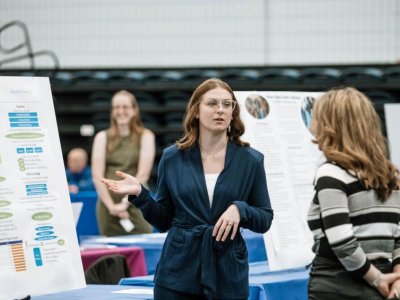 New Kensington undergraduate research highlighted at annual exposition | Penn State University